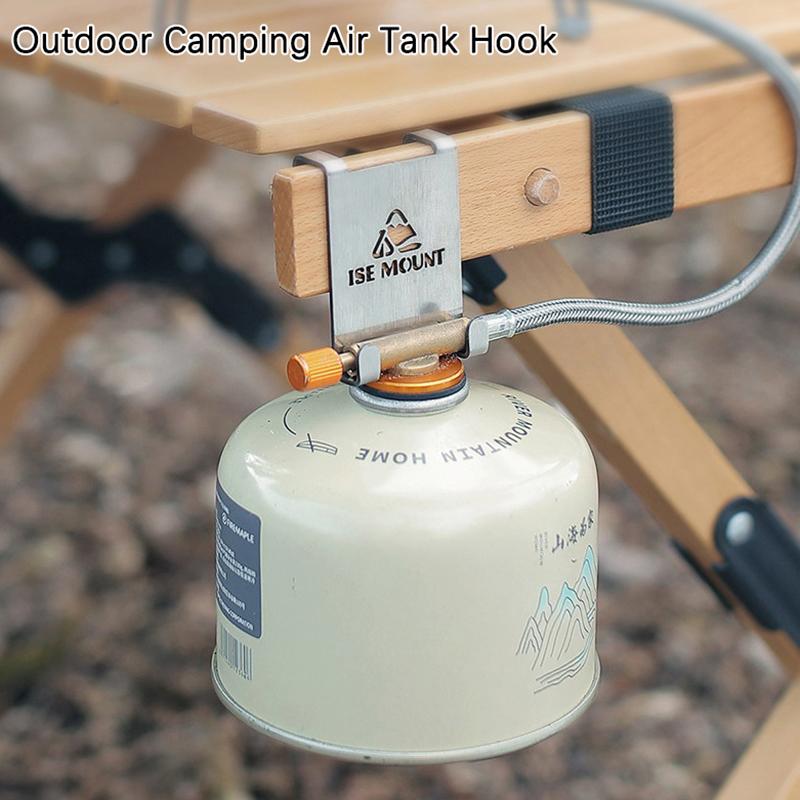 

Кронштейн для газового баллона Крюк для кемпинговых столов Для стола IGT Подвесной зажим из нержавеющей стали Аксессуары для газового баллона бутановой плиты