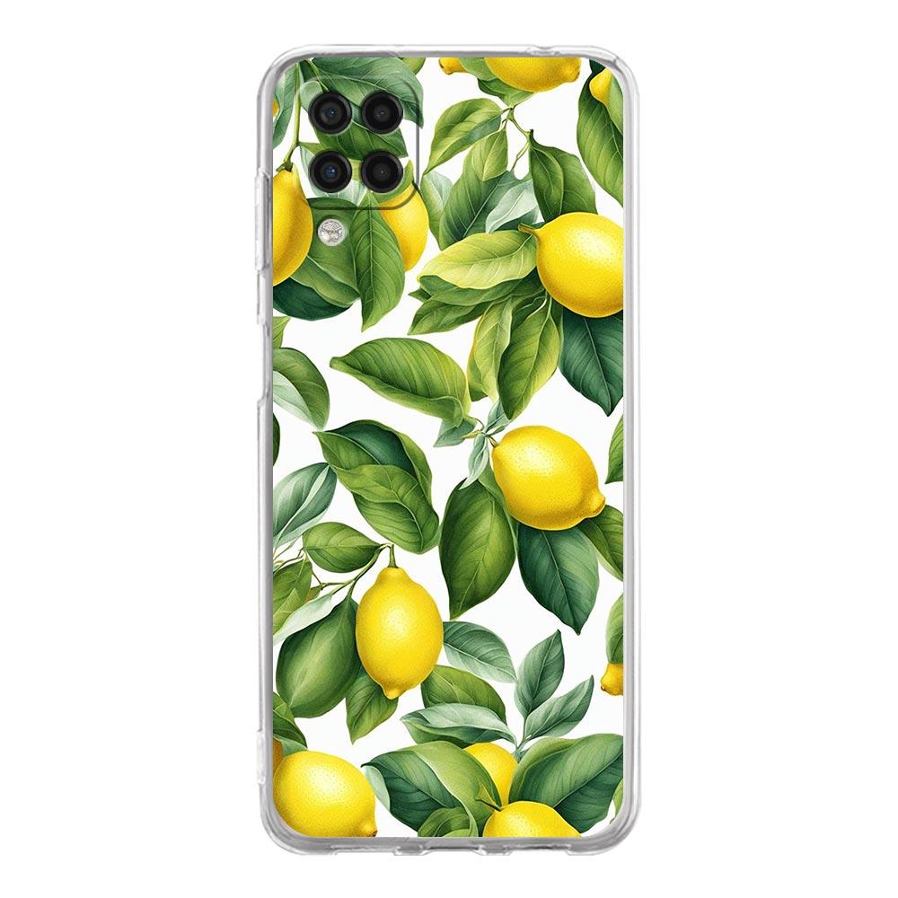 Fruit lemon Phone Case For Samsung Galaxy A13 A33 A35 A55 A73 A53 A23 A51 A71 A21S A12 A31 A41 A05s A03S A15 A25 A32 5G Cover