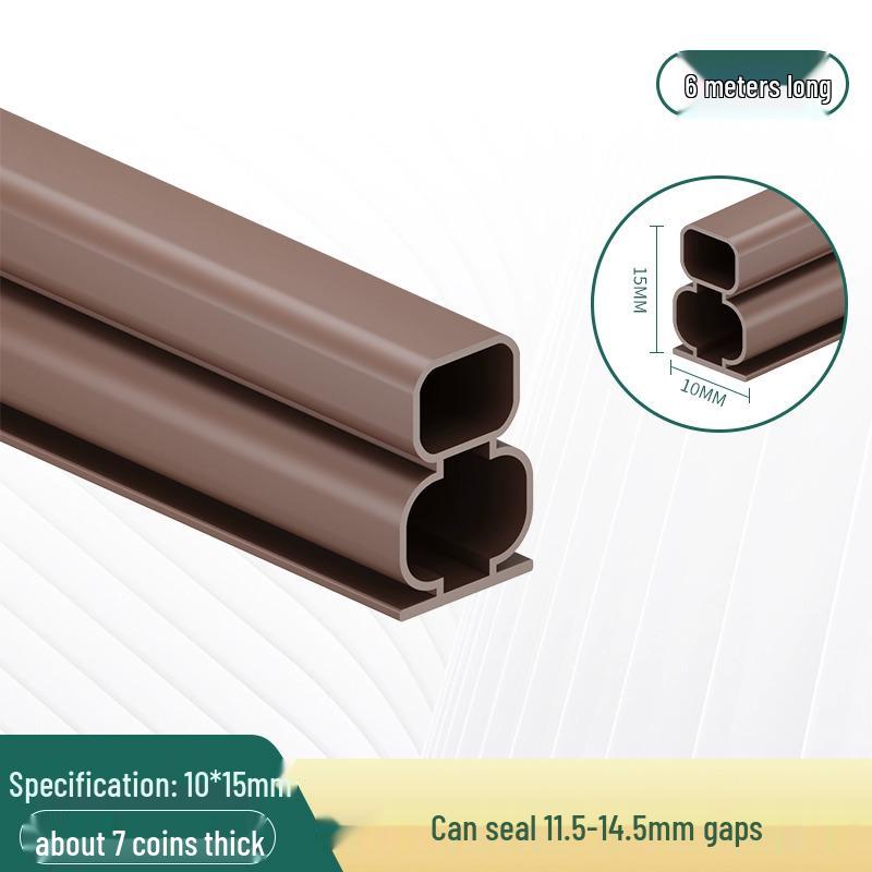 Těsnící lišta okna typu O z voděodolného a zvukotěsného UPVC pro dovnitř otevíraná okna