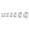 3-12mm Round ABS Imitation Pearls Beads Acrylic Loose Beads for Jewelry Making DIY Necklace Earrings Hairclip Bracelet Necklace