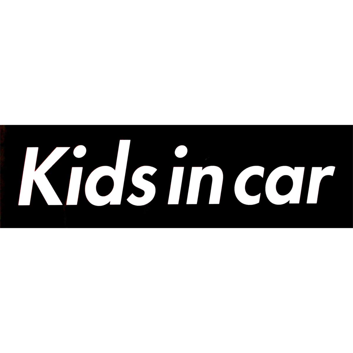 

Generic Car Magnet Kids in Car Box Frame Black Width 17.5cm x Height чёрный