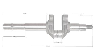 Crankshaft Lc1P65Fe-2 T327006871-4610000