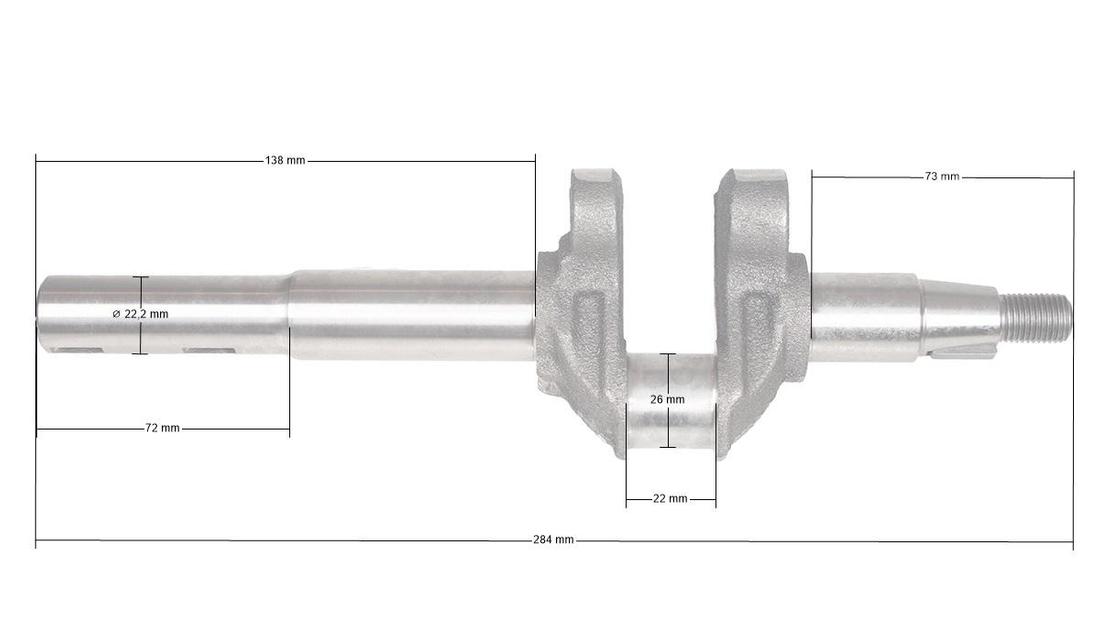 

Crankshaft Lc1P65Fe-2 T327006871-4610000