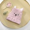 1Pcs Cute Cartoon Shower Cap Coral Fleece Hair Turban Bathroom Cap Portable Women Dry Hair Hat Quickly Dry Wrapped Towel