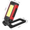 Lampada da Lavoro LED Lampada da Officina Dimmerabile Batteria Ricaricabile COB Lampada da Lavoro Magnetica Torcia da Officina Luce per Ispezione per Auto Campeggio Pesca Emergenza