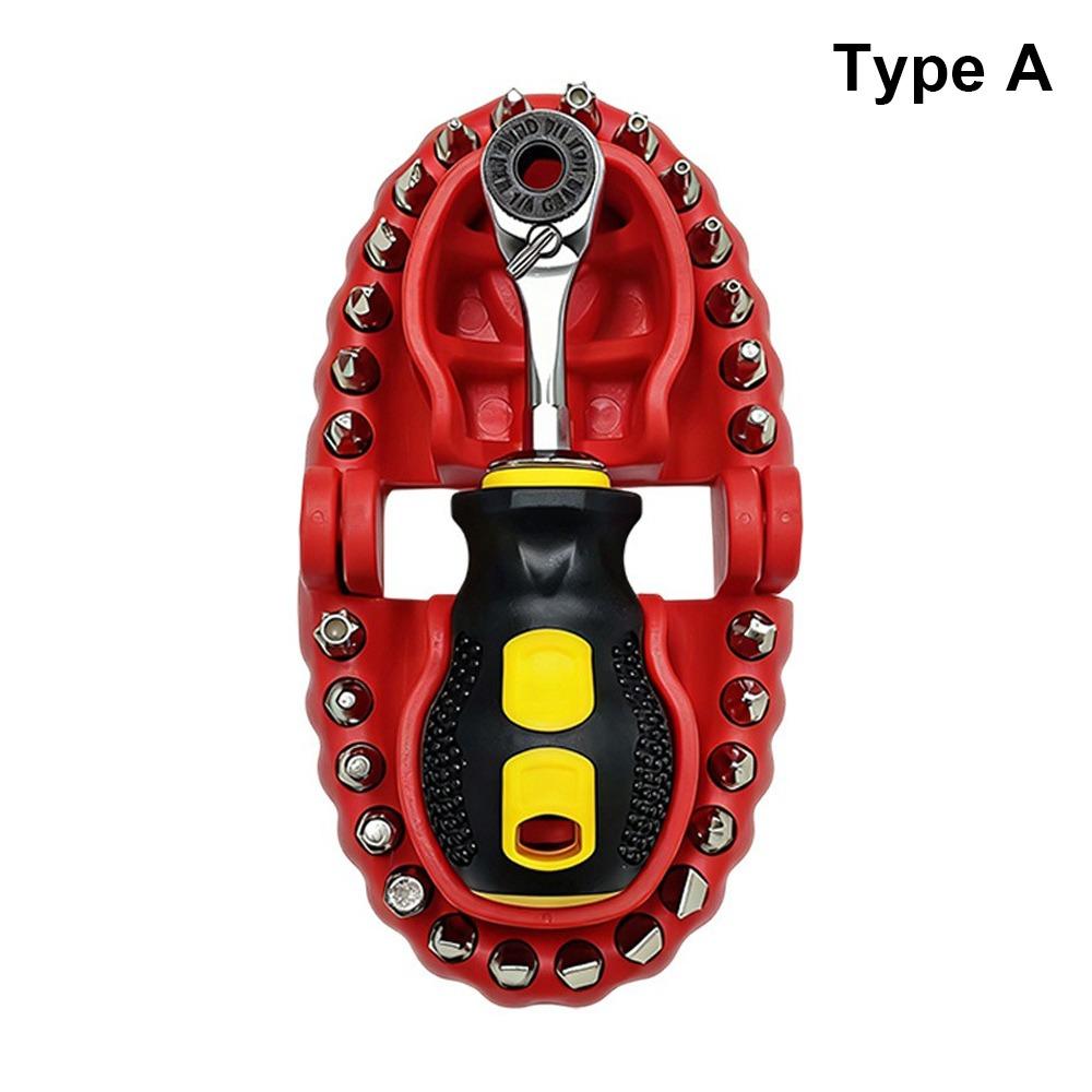 30-in-1 Screwdriver Set High Hardness Combination Bit Screwdriver Kit Wrench Included Multi-Functional