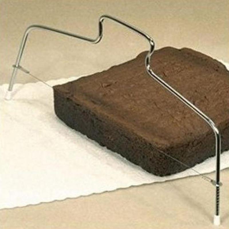 Single Line Adjustable Stainless Steel Cake Cut Slicer Decorator Baking Tool