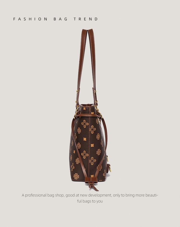 2026 Women's High-End Cross-Border Fashion Tote: Large-Capacity Commuting Shoulder Bag