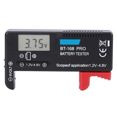 BT?168PRO Digitaler LCD Batterietester 1.2V?4,8V Batterietester für kleine Batterien Knopfzelle