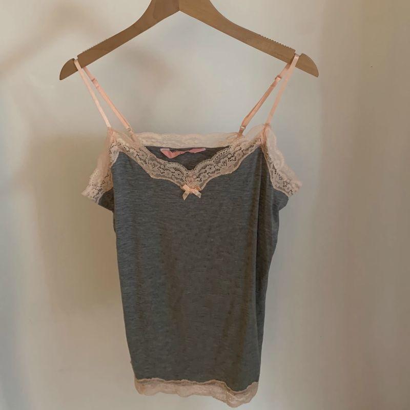 

Экспортная кружевная модальная майка Soft C538 Medium Gray XS