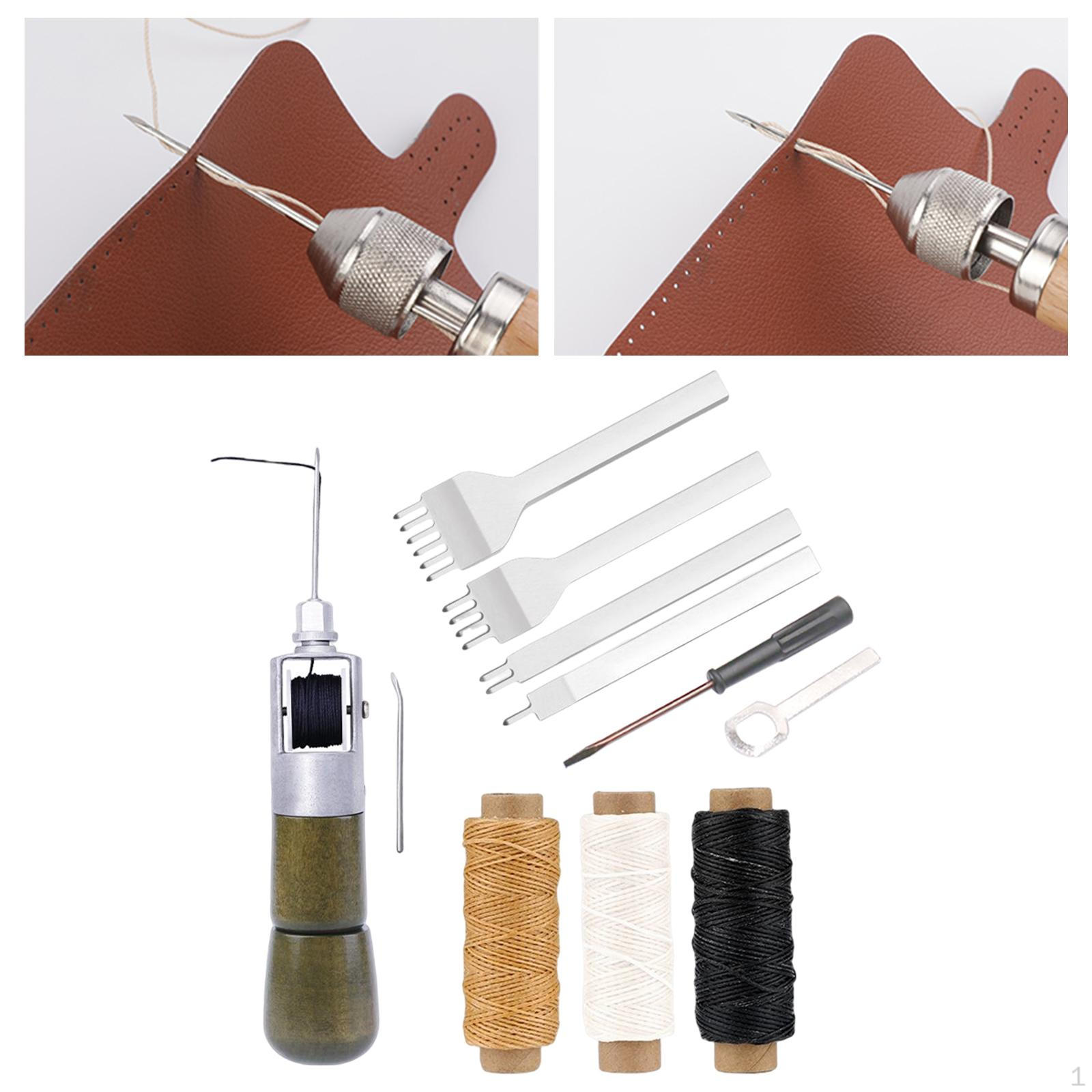

Compact Handheld Sewing Machine for Heavy Fabrics - Perfect DIY Projects Antique Wood Grain