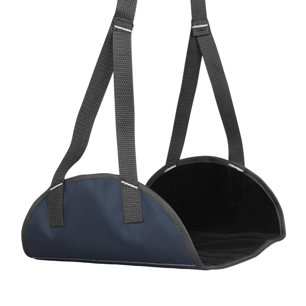 Portable Travel Foot Rest Hammock For Airplane Train Office Lightweight Foldable Practical Accessories Easy Installation