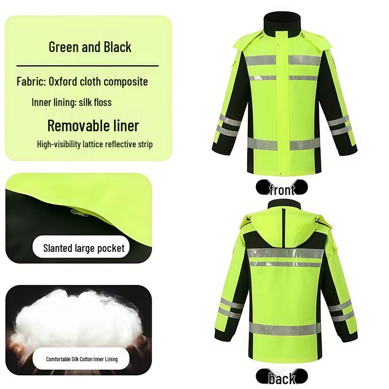 OEING Winter Reflective Split Rain Suit S-XXXXL