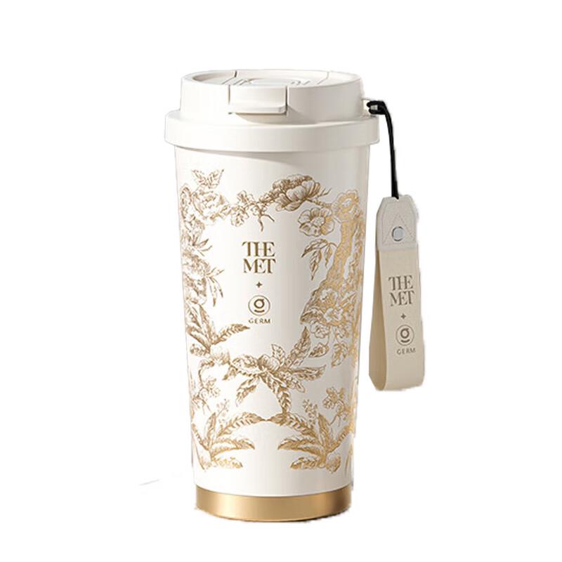 Germ GE-MET23-K34 Insulated Straw Coffee Cup