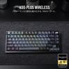 CORSAIR K65 PLUS Бездротова Ігрова 82 CORSAIR Червоні Лінійні Медіа Японська Клавіатура, 75% Клавіатура, Клавіші, Перемикачі, Гаряча Заміна, Колесо, Розкладка,