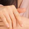 BELLOOGGI Little Heart Ball Chain Ring
