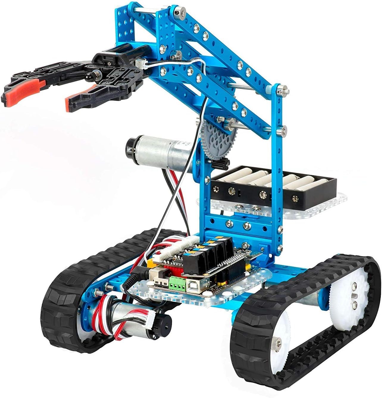 

Makeblock mBot Ultimate Robot STEM Education DIY Robot Compatible with Raspberry and Buildable Robot with Remote Programming Toy for Students and