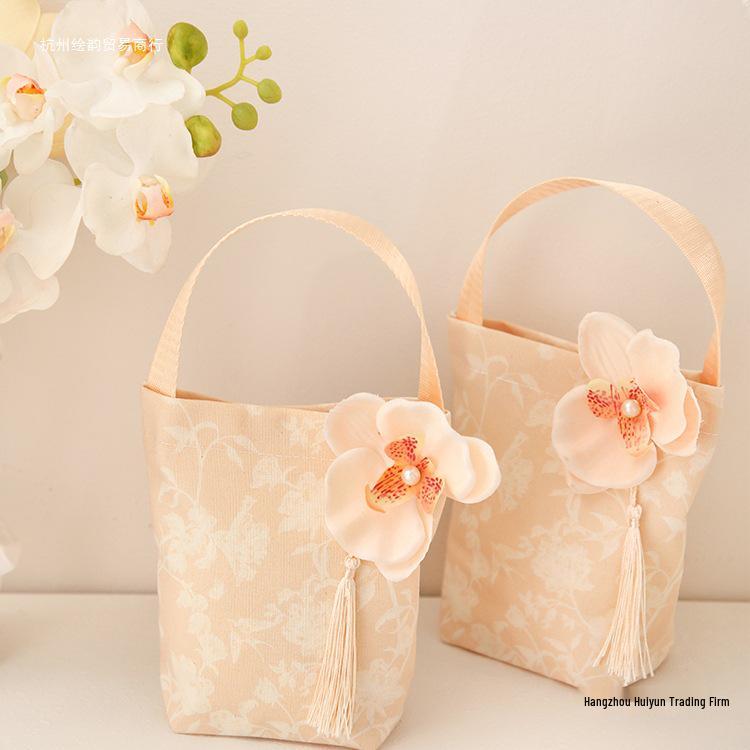 New Small Cloth Wedding Candy Gift Bag for Packaging