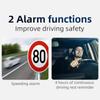 Car Head Up Display Digital GPS Speedometer MPH with Overspeed Alarm Fatigued Driving Alert Multi-function HUD Truck Universal