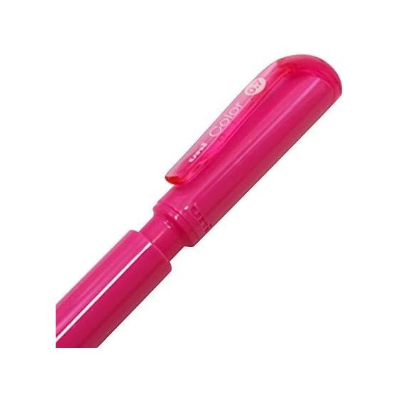 Uni NanoDia Color Mechanical Pencil, 0.7mm, Pink - Smooth Writing, Erasable Color Lead, Break-Resistant Lead, Slim Design, Opaque Barrel Matching