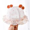 Spring Baby Bucket Hat With Cute Bow Unisex Infant Windproof Sun Hat Adjustable Brim For Newborns And Toddlers