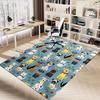 1PC Dogs paw prints Carpet Ultra Soft, Thick & Absorbent, Non Slip Machine Washable Mat for Entryway