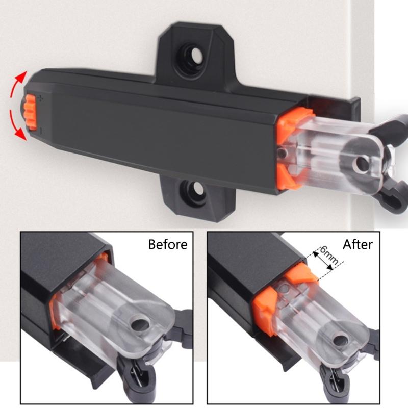 Magnetic Push to Open Cabinet Latches 4Pieces Strong Push Out Designs for Kitchen Supplies and Closet Daily Use