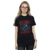 Marvel Womens/Ladies Black Widow Web Cotton Boyfriend T-Shirt