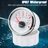 52mm Oil Pressure Gauge With Alarm LED Red Backlight 0-5bar 0-10bar psi Oil Press Gauge Universal for 12V 24V Car Boat Marine