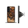 Bewood Unique case for Samsung Galaxy S24 - Orange with MagSafe