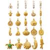 Fashion Daily Versatile Ocean Theme Diy Small Fish Pearl Pendant Does Not Fade Jewelry Accessories