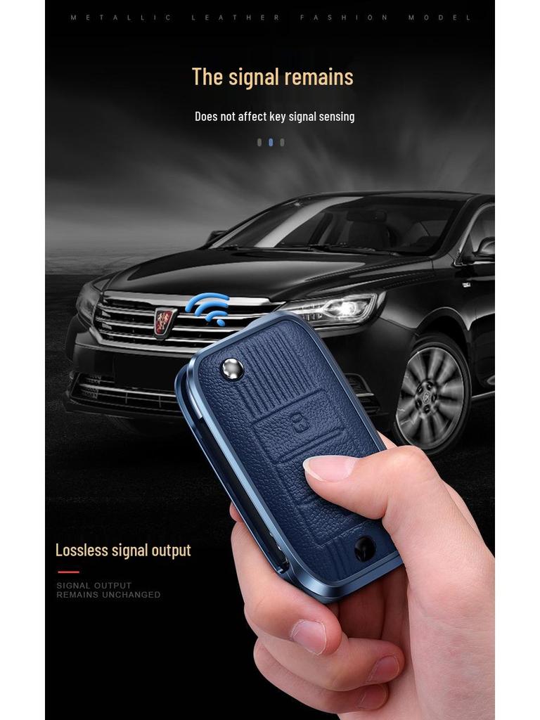 Roewe RX Series Car Key Case for RX5, RX5 Plus, I5, I6 Plus, Cleverway, and RX3