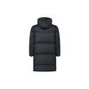 Under Armour FW24 Limitless Series Fashion Solid Color Warm Long Hooded Down Jacket Women Outerwear Black 1384649-001