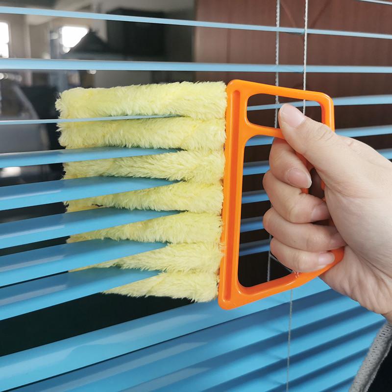 1 Pcs Car Air Conditioner Vent Outlet Cleaning Brush Car Meter Detailing Cleaner Blinds Duster Brush Car Cleaning Supplies