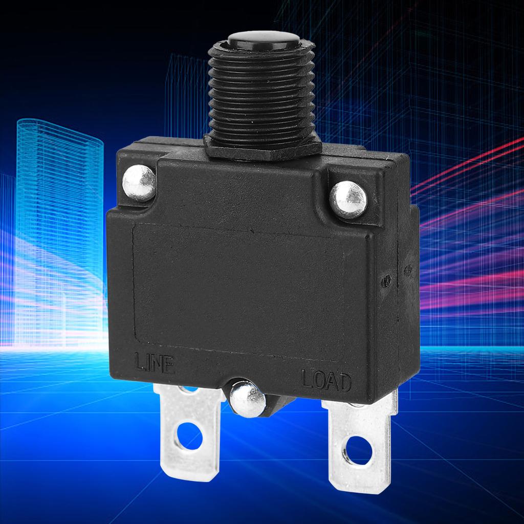 10 Stück Überlastschutzschalter mit wasserdichter Kappe 125 250Vac 32Vdc(3A)