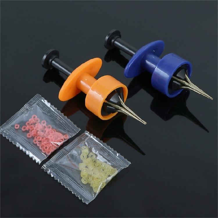 Accessori da Pesca Fascettatura Terminali da Pesca a Fondo Strumento Fascettatore per Pellet con Fascette Esca Pellet Fascettatore