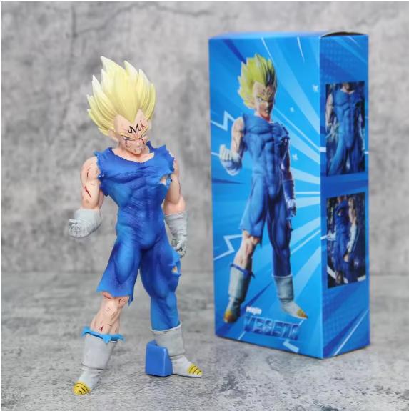 Animation Dragon Ball 20cm Majin Vegeta Action Figure Collection Model Vinyl Figurine Doll.