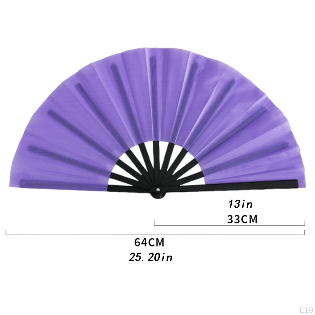 Folding Popping Decoration Lightweight Ornament Boots on The Ground Fan for Stage Performance