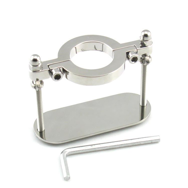 Metal Egg Splint Men's Alternative Stimulation Tool Fixture Pleasure Adult Toy an Engine of Torture Sexy Men