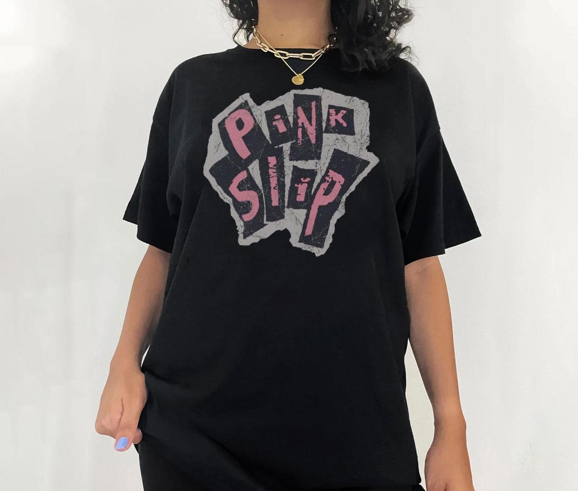 Pink Slip TShirt Freakier Friday Tee Freaky Friday Inspired Band Graphic Tee Retro Band Shirt Y2K Movie Merc Oversized Style S
