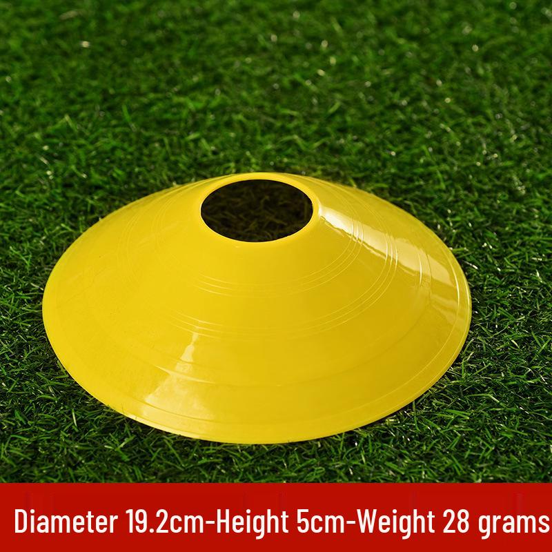 Round Mouth Logo Disc Training Cones for Football and Basketball