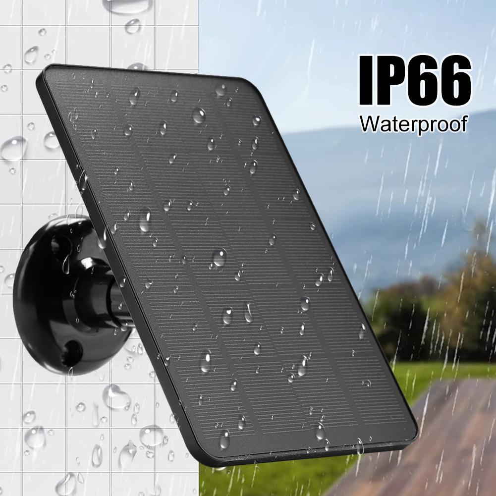 1 szt. 5 V 10 W Panel słoneczny Mikro ładowarka Monokrystaliczna ładowarka słoneczna Wodoodporna kamera monitorująca bezpieczeństwo Monitor Power Bank