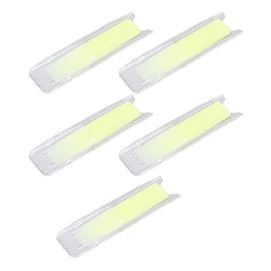 5 Pcs Soprano Saxophone Reeds Strength 2.5 Bb Resin Soprano Sax Reeds for Daily Practice Stage Concert