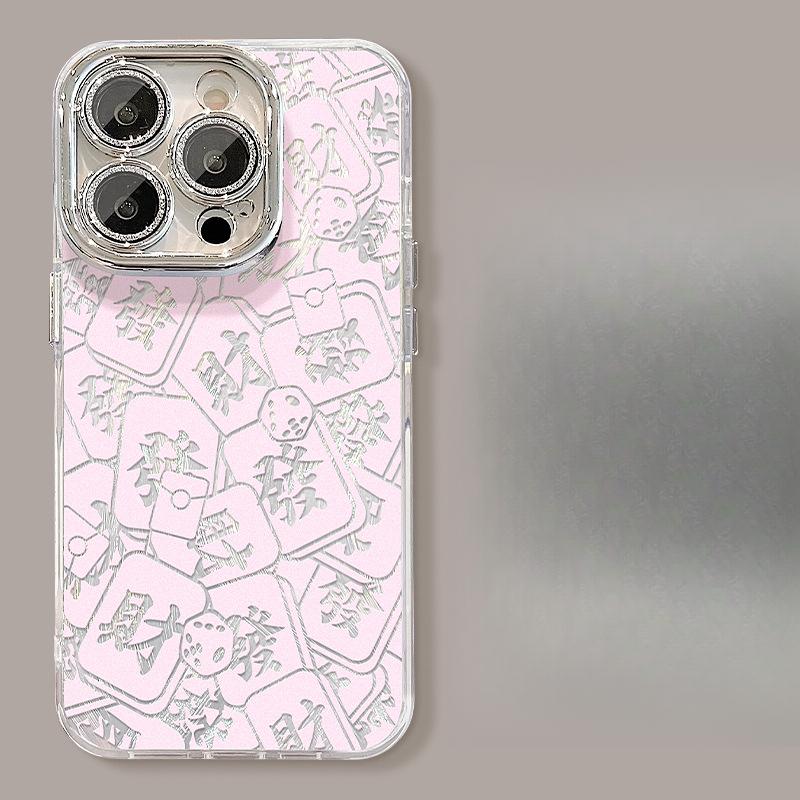 The God of Wealth Prefers To Use The Apple 16pro Chiffon Phone Case 15, Fully Wrapped Lens Film 14, Chinese Style 13, Anti-drop 12/11