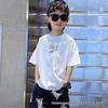 Summer Style 100% Pure Cotton Trendy Loose Short Sleeve T-Shirt for Boys and Girls - Soft, Sweat-Absorbing, and Sweat-Wicking.