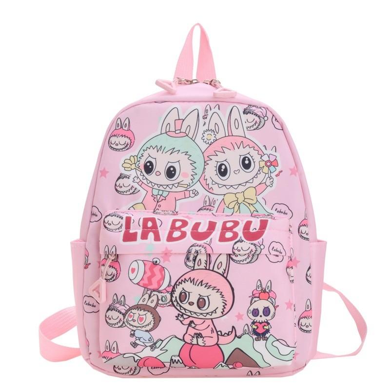 Adorable 2024 New Cartoon Kids Backpack Large Capacity Stylish School Bag In Pastel Colors
