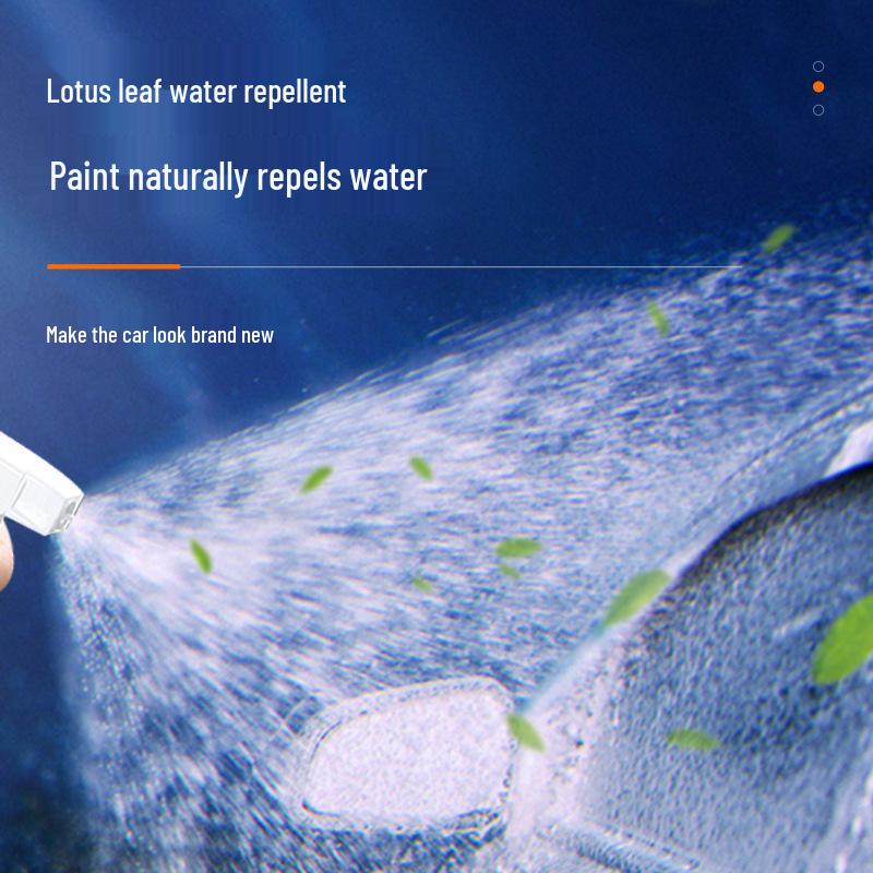 Water-Repellent Car Polish: Concentrated Wax for Anti-Fouling, Dust-Resistant, and Waterproof Shine.