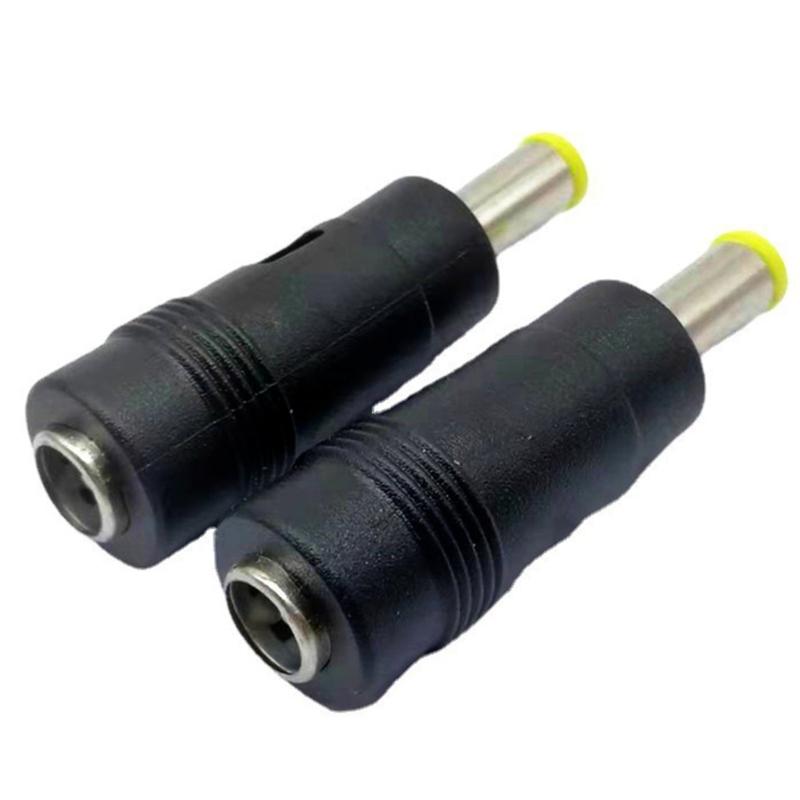 Portable DC5521 Female To DC5.0x3.0mm Male Converter Adapter Power Conversion Head for Various Laptops Brands