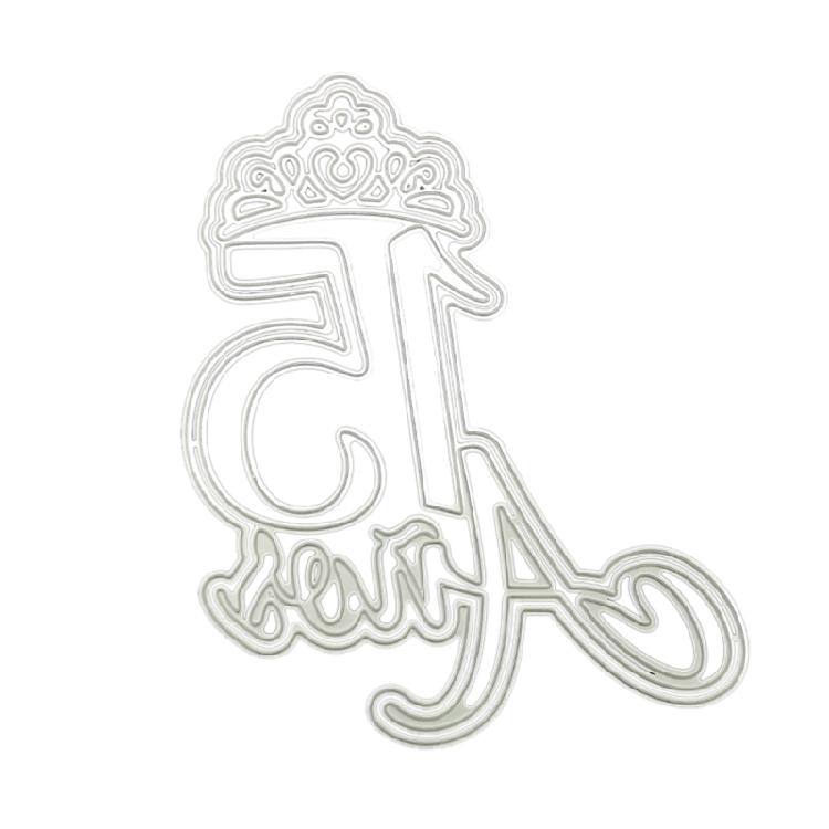 Металлические вырубки с абстрактным узором, штампы для DIY, тиснение, скрапбукинг, фото 1