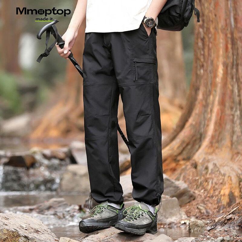MMOPTOP Men's Outdoor Tactical Windbreaker Cargo Pants